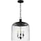 Quoizel Pendant Mid Pendant 3 Lights Matte Black QP6205MBK - alternate 3
